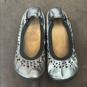 Taos Footwear Metallic Slip-On Shoes